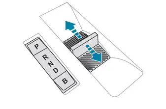 Peugeot 308 > Selector de marchas