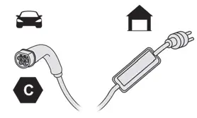 Peugeot 308 > Cable de carga doméstica específico: