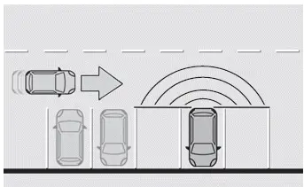 Peugeot 308 > Alerta tráfico trasero